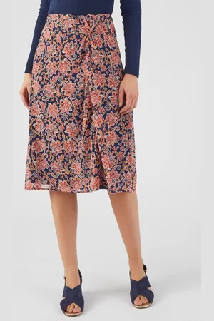 Damart Rok in voile, gerecycleerde vezels* - Dames - - 42