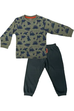 Cocodream Jongens Pyjama - Katoen - Dino´s - - Maat 116