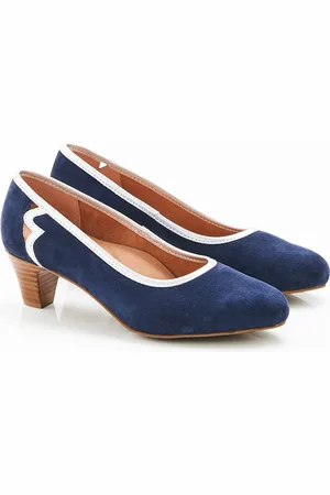 Damart Pump in geitenleder met fantasie - Vrouwen - - 36