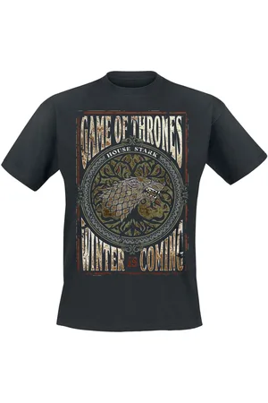Game of Thrones Winter Is Coming T-shirt L Katoen Heren - Fan merch, TV-series
