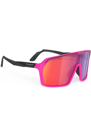 Rudy Project Spinshield Multilaser Red Pink Fluo / Black Matte - Bril