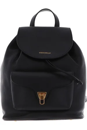Coccinelle Leren Vrije tijd rugzak Rugzak Beat Soft Backpack Zwart