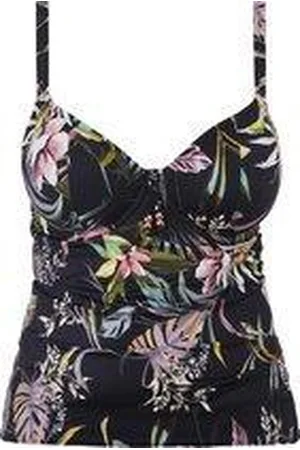 Freya TAHITI NIGHTS UW Plunge Tankini Top - BLACK - Vrouwen - Maat 75G