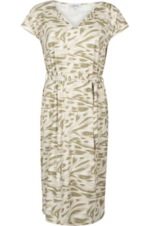 ZOSO Jurk Didi 252 1250-0007 Green/sand Dames Maat - XXL
