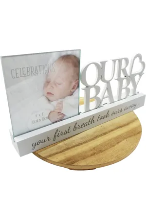 Bambino CelebrationGifts fotolijst houten letters Our Baby