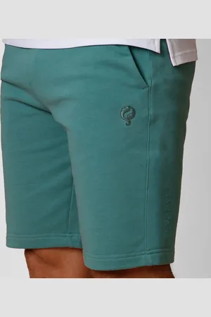 Q1905 Heren Sweatshort Nes - Middengroen