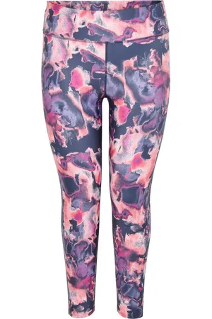 ONLY ONPELEA HW AOP TRAINING - LEGGING - CURVY - MULTI COLLOR - DAMES MAAT - 48/50