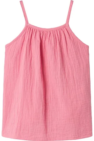 NAME IT Mini meisjes tanktop HISA Aurora Pink Slim Fit