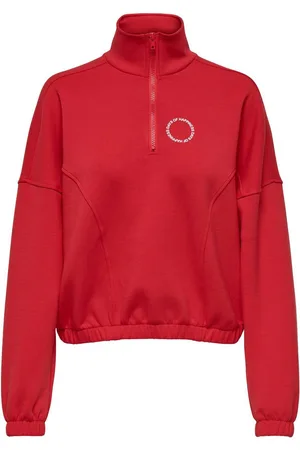 ONLY Scarlett Half Zip Sweater Dames - Maat XS