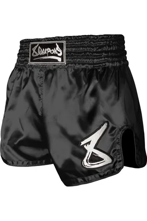 8 Weapons Strike Muay Thai Kickboxing Short Zwart Wit - L