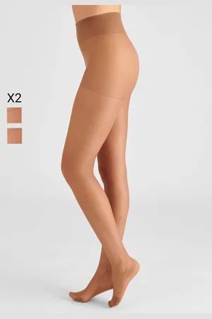 Damart Set van 2 voile panty