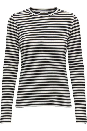 ONLY Aida Striped Longsleeve Shirt Dames - Maat XL