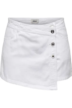 ONLY Lesly Denim Wrap Skort Dames - Maat S