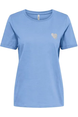 ONLY Kita Logo Shirt Dames - Maat S