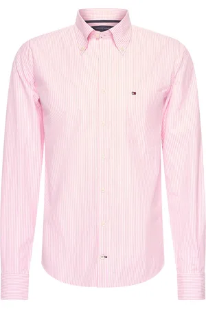 Tommy Hilfiger Heren Overhemden Mark Striped - - Maat XL