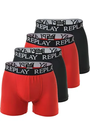Replay Boxershorts Verpakking van 4