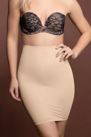 Bye Bra Invisible corrigerende Rok, Hoge Taille Rok, Butt Lift, Onderrok dames, Shapewear Voor Vrouwen, , XXL