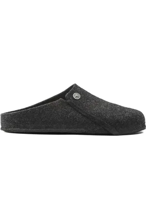 Birkenstock Zermatt Pantoffels Anthracite Regular-fit | | Wolvilt | Maat 49