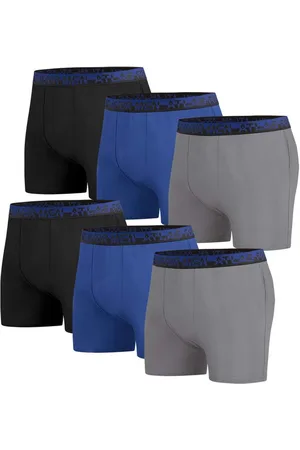 Atlas For Men Set van 6 comfortabele boxershorts - Heren - Verkrijgbaar in grote maten - L