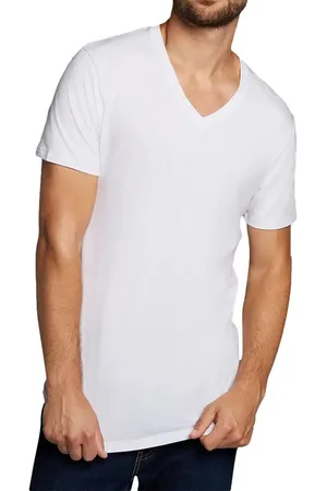 Bamboo Basics 2-pak heren T-shirts V-hals - Velo