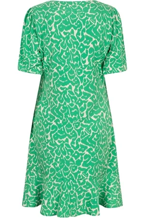 lofty manner Jurk Dress Faiza Qd23 811 Landscape Print Dames Maat - M