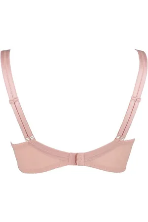 Axami Doorzichtige beha roze met goudCup: 80E