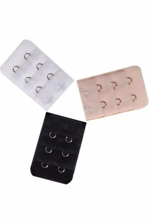 Merkloos Bh Verlangstuk Beige - Bra Extender - Multipack - Set van 3