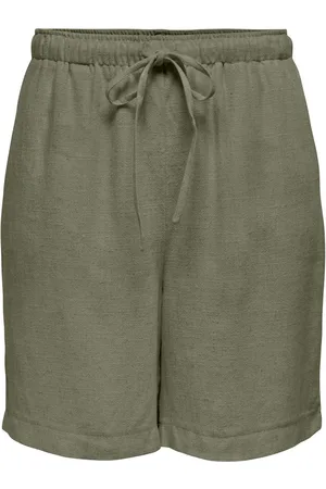 ONLY ONLSIESTA MW PULL-UP LIN BL SHORTS NOOS Dames Broek