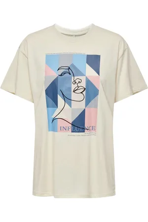 ONLY Fibi Fleur Life Shirt Dames - Maat XS