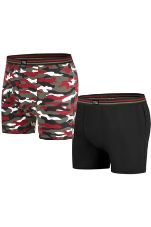 Atlas For Men Set van 2 comfortabele stretchboxershorts - Heren - Verkrijgbaar in grote maten - 4XL