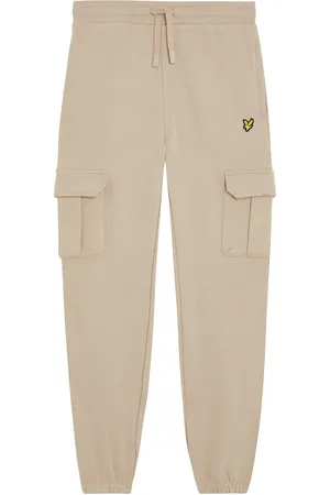 Lyle & Scott Winter sweat broek jongens - Stone beige - Cargo