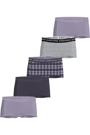 Björn Borg 5-Pack meisjes boxershorts - Minishorts - Katoenen kinder onderbroeken multipack - 164