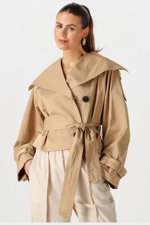 INWEAR Umayaiw Short Trench Jassen Dames - Zomerjas - - Maat 38