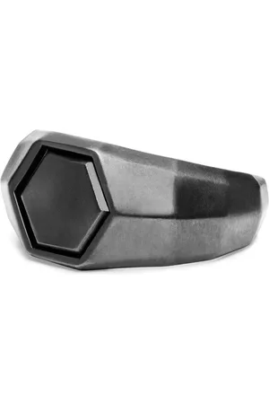 silk Jewellery Zilveren Ring - Edged - X201SRP.20 - Maat 20,0