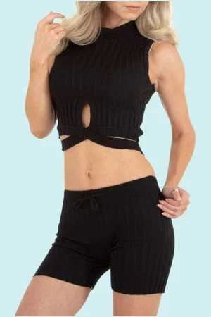Merkloos 2 delige zomer set M/L