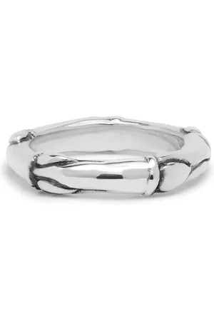silk Jewellery Zilveren Ring - Bambu - X307.17 - Maat 17,0