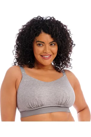 Elomi Downtime Non Wired Bralette - Grey Marl - 80K/L