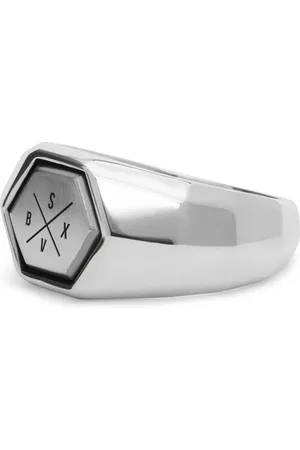 silk Jewellery Zilveren Ring - Edged - X201.20 - Maat 20,0