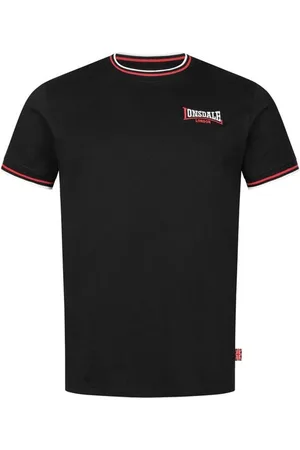Lonsdale London Quin T-shirt Met Korte Mouwen Zwart L Man