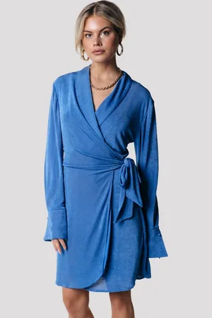 Colourful rebel Dorin Uni Wrap Dress LS - XS