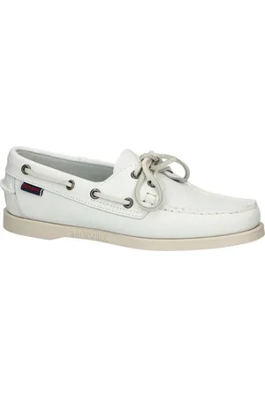 SEBAGO Witte Bootschoenen Dockside Dames 38