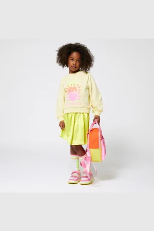 Billieblush Sweater van licht fleece geel| 104