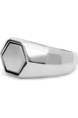 silk Jewellery Zilveren Ring - Edged - X201.19 - Maat 19,0