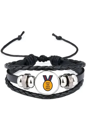 Akyol Liefste zoon van de wereld armband zwart - Zoon - de liefste zoon - verjaardagscadeau - verjaardag - cadeau - cadeautje voor zoon - zoon artikelen - kado - geschenk - gift