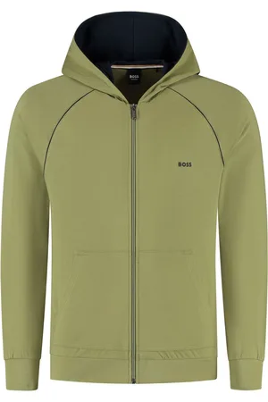 HUGO BOSS Mix&Match Hooded Sweatvest Heren - Maat XS