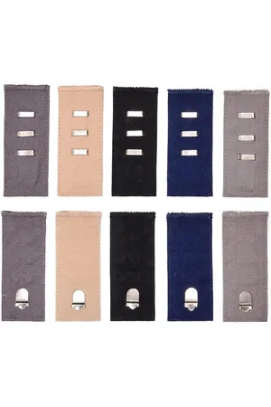 Merkloos 5 stuks broekverlenger buttonbroekextender voor jeans en broek extensions verstelbare buttons extender taillebandextender voor shorts zwangerschapsbroeken