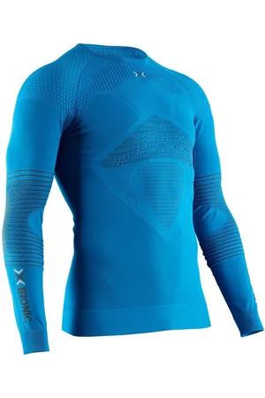 X Bionic Energizer 4.0 T-shirt Met Lange Mouwen Blauw XL Man