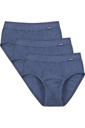 Ammann Heren slip onderbroek met voorsluiting 3 pack Jeans