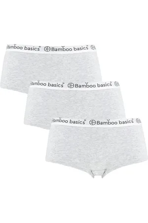 Bamboo Basics Comfortabel & Zijdezacht Yara - Bamboe Slips (Multipack 3 stuks) Dames - Onderbroek - Ondergoed - Licht - XL