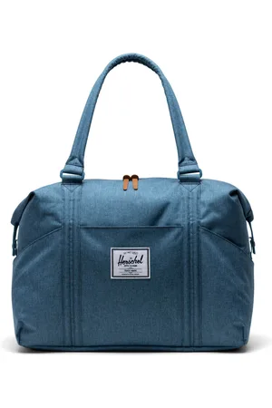 Herschel Strand - Copen Blue Crosshatch / Draagtas - reistas - strandtas - 28L opbergruimte / meerdere opbergvakken / Beperkte Levenslange Garantie /